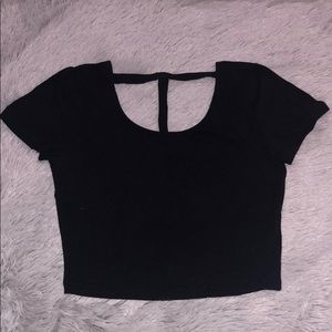 Charlotte Russe Tops - NEW! Charlotte Russe T Back Crop Top Size Small Charlotte Russe Tops - NEW! Charlotte Russe T Back Crop Top Size Small
